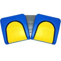 Draadloze Bluetooth USB dubbele voetpedaal