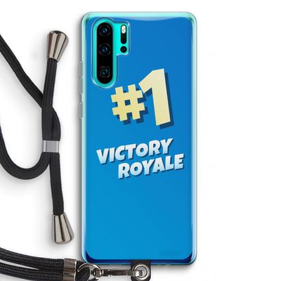 Victory Royale: Huawei P30 Pro Transparant Hoesje met koord