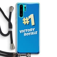 Victory Royale: Huawei P30 Pro Transparant Hoesje met koord