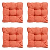 Florance kussen Panama vlamoranje 47 cm x 47 cm (4 stuks) Madison - Madison