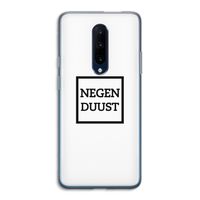 Negenduust vierkant: OnePlus 7 Pro Transparant Hoesje Negenduust vierkant: OnePlus 7 Pro Transparant Hoesje