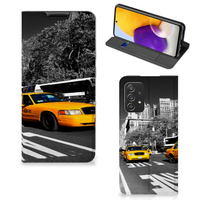 Samsung Galaxy A72 (5G/4G) Book Cover New York Taxi