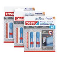 tesa 77778 Klepagel-scherm verstelbaar Wit Inhoud: 6 stuk(s)