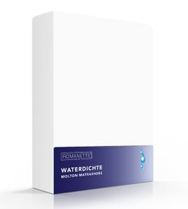 Romanette Waterdicht Matrasbeschermer -100 x 200 cm
