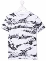 Givenchy Kids t-shirt à imprimé abstrait - Blanc