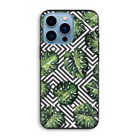 Geometrische jungle: iPhone 13 Pro Biologisch afbreekbaar hoesje