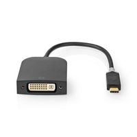 Nedis USB-C Adapter | USB-C Male naar DVI-D 24+1-Pins Female | 0.2 m | 1 stuks - CCBW64552AT02 CCBW64552AT02 - thumbnail