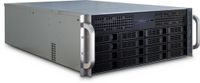 Inter-Tech IPC 4U-4416L Rack Zwart, Zilver - thumbnail