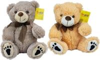 Jonotoys Sunkid pluche beer 25 cm groot leverbaar in 2 kleuren Jonotoys Sunkid pluche beer 25 cm groot leverbaar in 2 kleuren