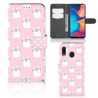 Samsung Galaxy A30 | Telefoonhoesje | Met pasjeshouder | Sleeping Cats
