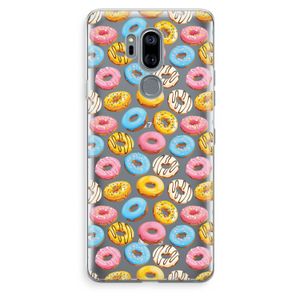 Pink donuts: LG G7 Thinq Transparant Hoesje