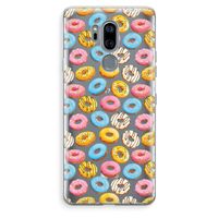 Pink donuts: LG G7 Thinq Transparant Hoesje