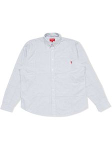 Supreme chemise à design patchwork - Blanc