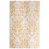 VidaXL Buitenkleed arakil 190x290 cm pp oranje en wit