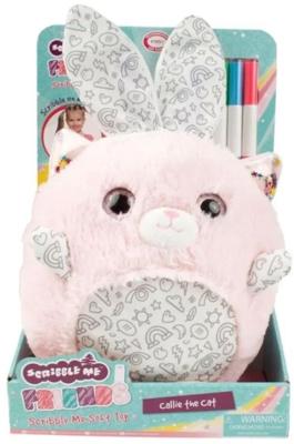 Scribble Me Furry Plush