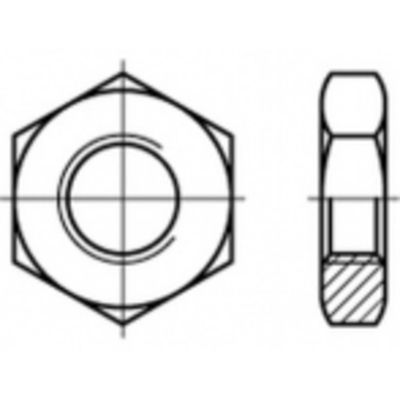 TOOLCRAFT TO-5435676 Zeskantmoeren M48 1 stuk(s)