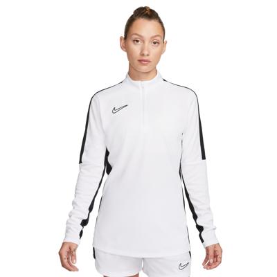 Nike Dri-FIT Academy 23 Trainingstrui 1/4-Zip Dames Wit Zwart