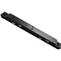 Zwarte Rechte Connector 48V voor Magnetische Track Rails
