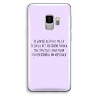 Regenboog: Samsung Galaxy S9 Transparant Hoesje