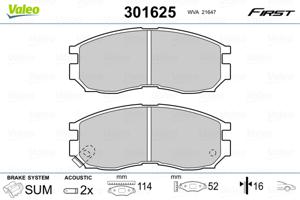 Valeo Remblokset 301625