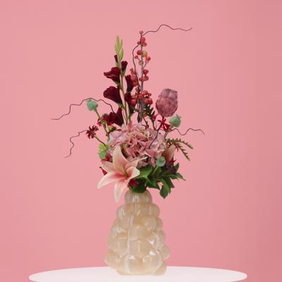 Kunstbloemen boeket Amanda Montreal 90 cm