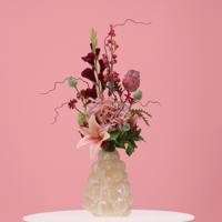 Kunstbloemen boeket Amanda Montreal 90 cm