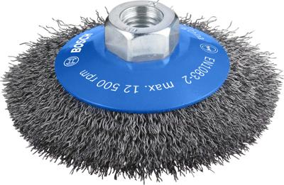 Bosch Accessoires Kegelborstel 100 mm, 0,3 mm, 12500 U/ min 1st - 2608622057