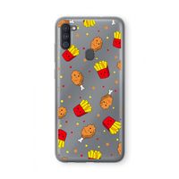 Chicken 'n Fries: Samsung Galaxy A11 Transparant Hoesje