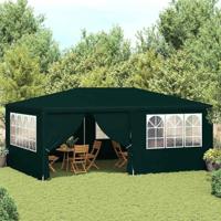 VidaXL Partytent met zijwanden professioneel 90 g/m² 4x6 m groen