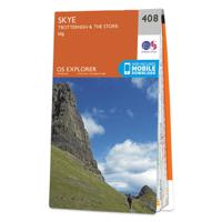 Wandelkaart - Topografische kaart 408 OS Explorer Map Skye, Trotternish, The Storr | Ordnance Survey - thumbnail