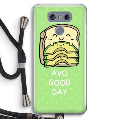 Avo Good Day: LG G6 Transparant Hoesje met koord