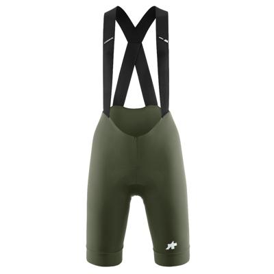 Assos UMA GT Bib Short S11 Moss Green dames XL