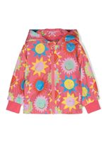 Stella McCartney Kids veste zippée Smiley Suns - Rouge