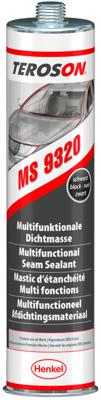 TEROSON carrosserie afdicht massa "terostat 9320 sf" terostat 9320 super fast black 310ml