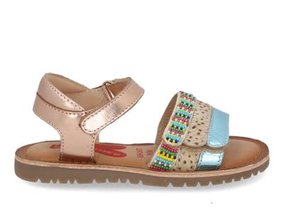 ShoesMe CA25S042-C rose gold blue Multi maat 31