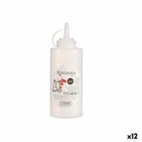 Sauskom Transparant Plastic 400 ml (12 Stuks)