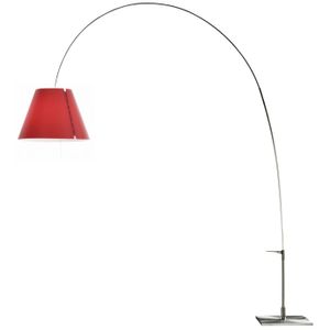 Luceplan - Lady Costanza met aanuit schakelaar vloerlamp aluminium