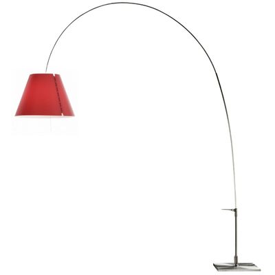 Luceplan - Lady Costanza met aanuit schakelaar vloerlamp aluminium