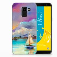 Smartphone hoesje Samsung Galaxy J6 2018 Boat