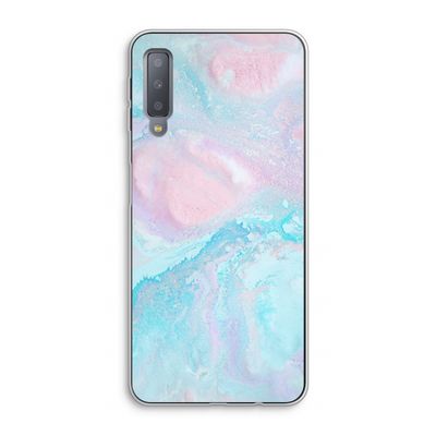 Fantasie pastel: Samsung Galaxy A7 (2018) Transparant Hoesje