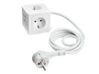TRONIC Kubus-stekkerdoos (Wit)