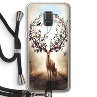 Seasons Change: Samsung Galaxy A8 (2018) Transparant Hoesje met koord