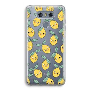 Citroenen: LG G6 Transparant Hoesje