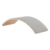 Goki houten balansbord wave met vilt, 82cm