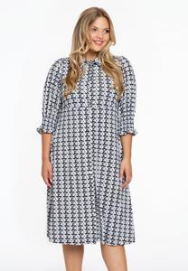 Yoek Jurk met knopen | Beige | Maat 58/60