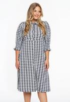 Yoek Jurk met knopen | Beige | Maat 58/60