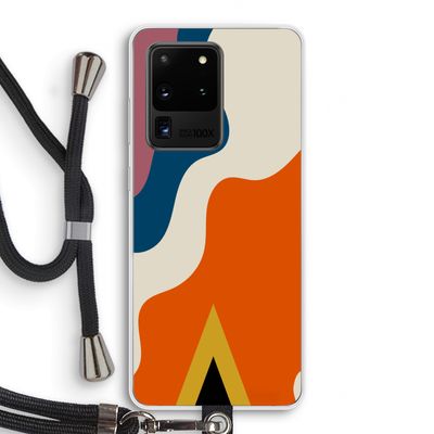 Noor A: Samsung Galaxy S20 Ultra Transparant Hoesje met koord