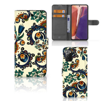 Wallet Case Samsung Galaxy Note 20 Barok Flower