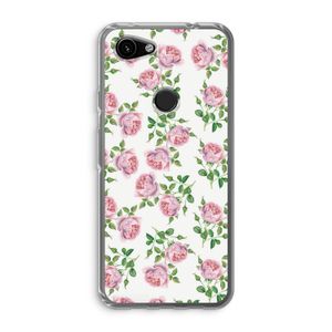 Kleine roosjes: Google Pixel 3a Transparant Hoesje