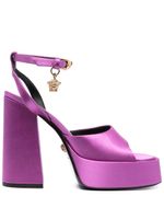 Versace escarpins Medusa Aevitas 110 mm en satin - Violet